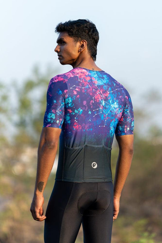 Apace Mens Cycling Jersey | Race-Fit |Constellation - MADOVERBIKING
