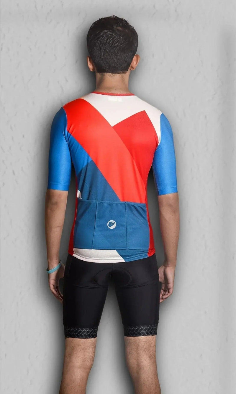 Load image into Gallery viewer, Apace Mens | Snug-Fit |Cycling Jersey | Breakaway - Lightsaber - MADOVERBIKING

