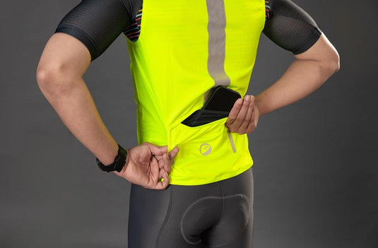 Apace Unisex Cycling Jacket | Gilet Sleeveless | Neon - MADOVERBIKING
