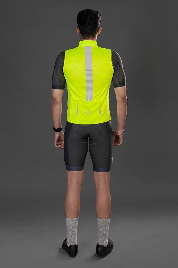 Load image into Gallery viewer, Apace Unisex Cycling Jacket | Gilet Sleeveless | Neon - MADOVERBIKING
