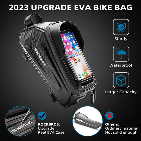 Phone mount bag for cycle(6.8inch Phone) ROCKBROS MADOVERBIKING