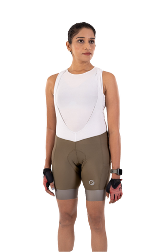 Womens Cycling | Endurance Bib Shorts | Explore Prima | Moss - MADOVERBIKING -  Apace