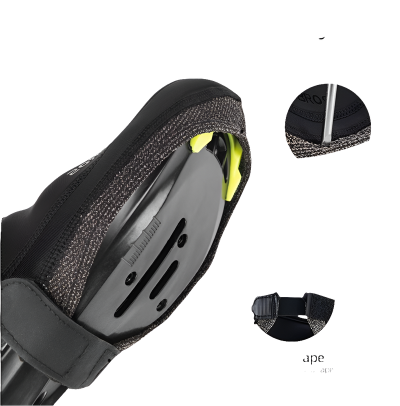 Load image into Gallery viewer, Shoe Cover | Half Palm Covers for Clipless Shoes (Black) ROCKBROS MADOVERBIKING
