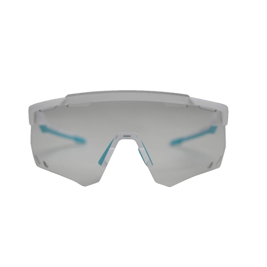 Sunglasses | Photochromic Glasses with UV400 protection, Myopia Compatible (White Frame) ROCKBROS MADOVERBIKING