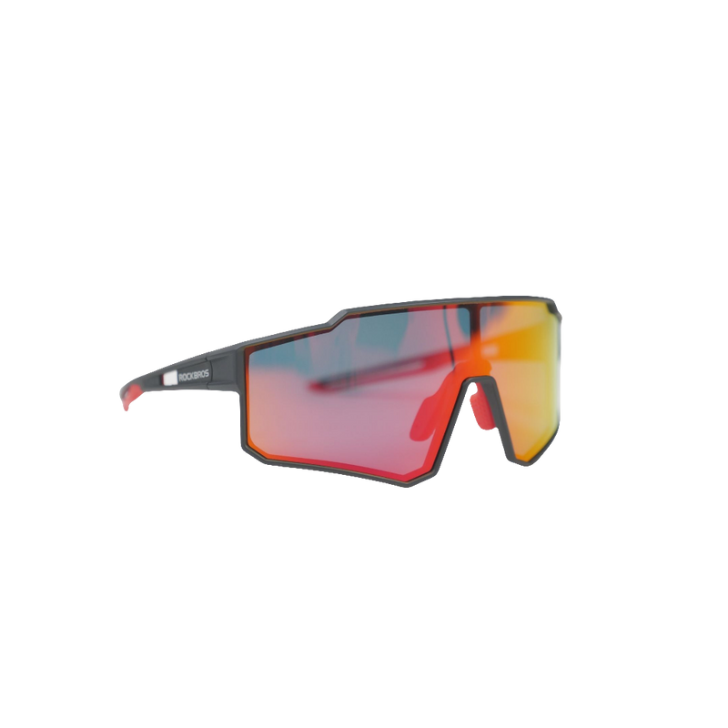 Load image into Gallery viewer, Sunglasses | Polarized Glasses - UV400 Protection (Orange/Black) ROCKBROS MADOVERBIKING
