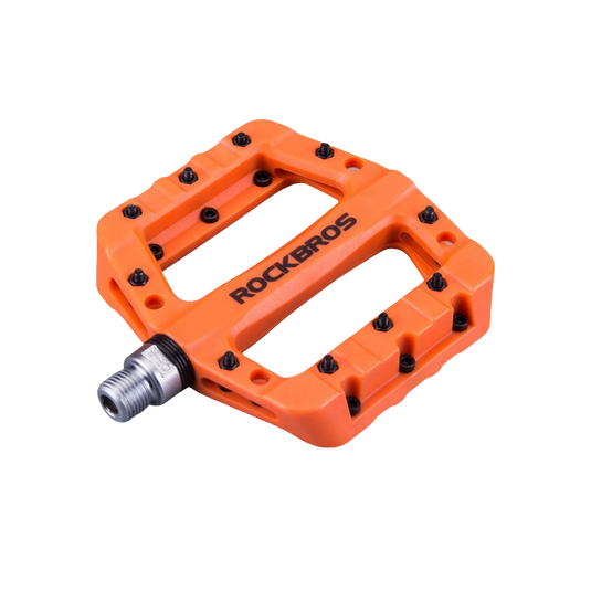 Bicycle Pedals | Nylon Fibre Flat Pedals for MTB/Road/BMX ROCKBROS MADOVERBIKING
