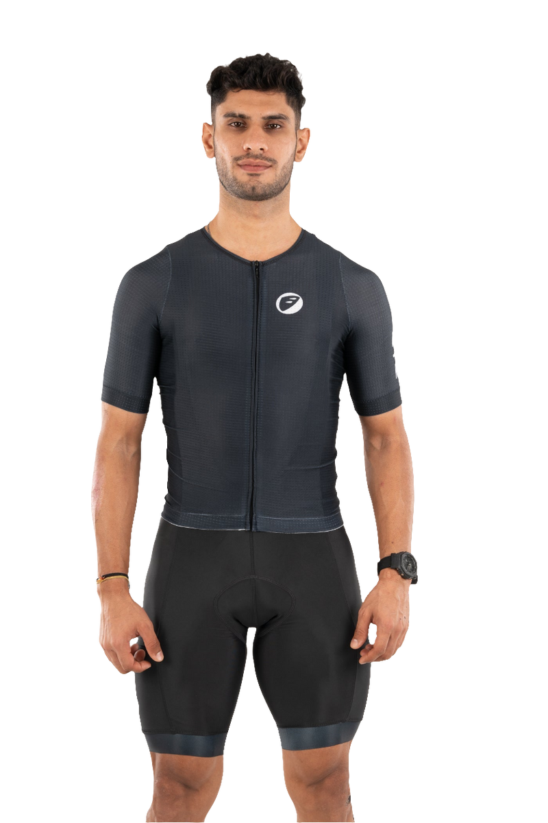 Load image into Gallery viewer, Unisex Cycling | Race fit Jersey | Stealth - MADOVERBIKING -  Apace
