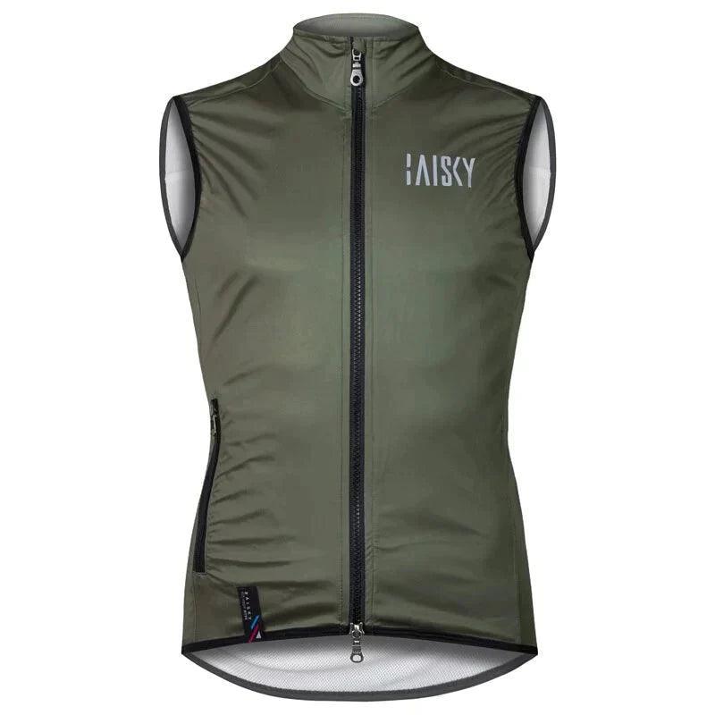 Load image into Gallery viewer, Baisky Double Zipper Men Wind Vest (Army Green) - MADOVERBIKING
