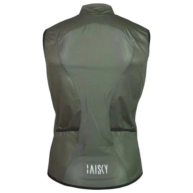 Load image into Gallery viewer, Baisky Double Zipper Men Wind Vest (Army Green) - MADOVERBIKING
