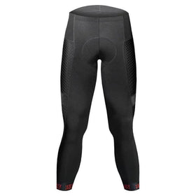 Baisky Endurance Cropped Men Cycling Tights With Vion Insert Pads (Windblown Black)