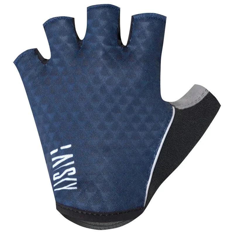 Load image into Gallery viewer, Baisky Half Finger Cycling Gloves (Purity Dark Blue) - MADOVERBIKING
