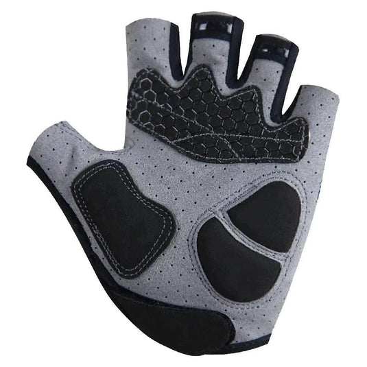 Baisky Half Finger Cycling Gloves (Purity Grey) - MADOVERBIKING