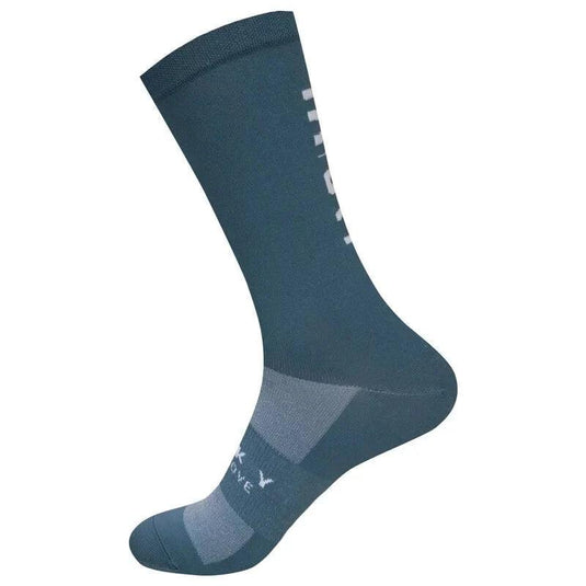 Baisky Mens Sport Socks (Purity Blue Grey) - MADOVERBIKING