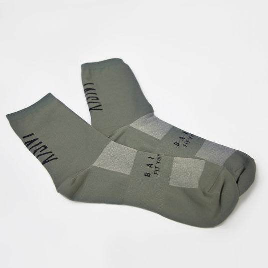 Baisky Mens Sport Socks (Purity Green) - MADOVERBIKING