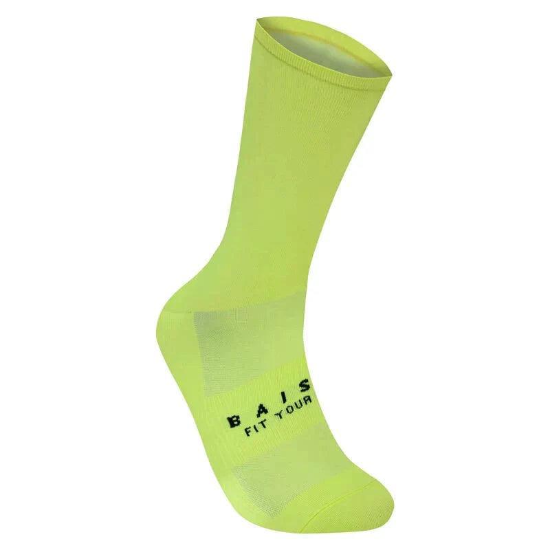 Load image into Gallery viewer, Baisky Mens Sport Socks (Purity Yellow) - MADOVERBIKING
