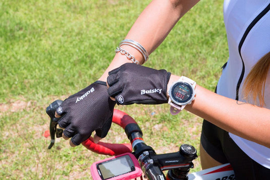 Baisky Trhf299 Cycling Gloves (Back/Black) - MADOVERBIKING