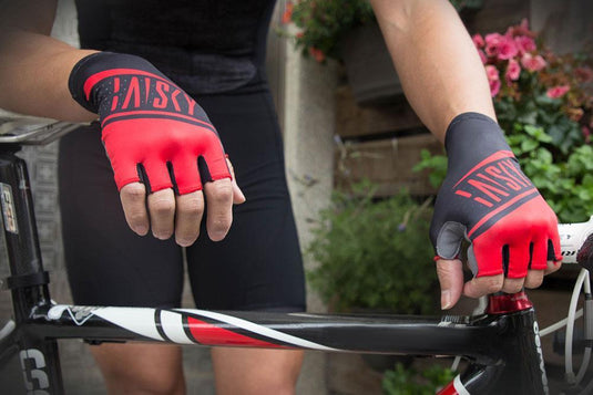 Baisky Trhf390 Unisex Cycling Gloves (Conquer Red) - MADOVERBIKING