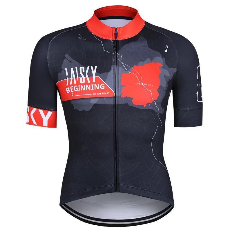 Load image into Gallery viewer, Baisky Trmsj990 Mens Cycling Jersey (Map) - MADOVERBIKING
