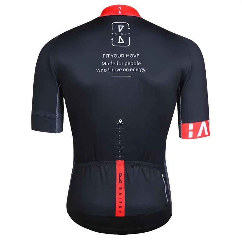 Load image into Gallery viewer, Baisky Trmsj990 Mens Cycling Jersey (Map) - MADOVERBIKING
