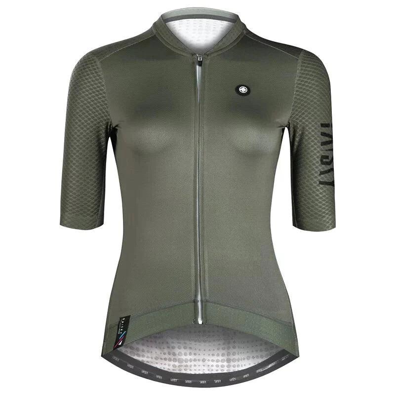 Load image into Gallery viewer, Baisky Womens Cycling Jersey (Purity Army Green) - MADOVERBIKING
