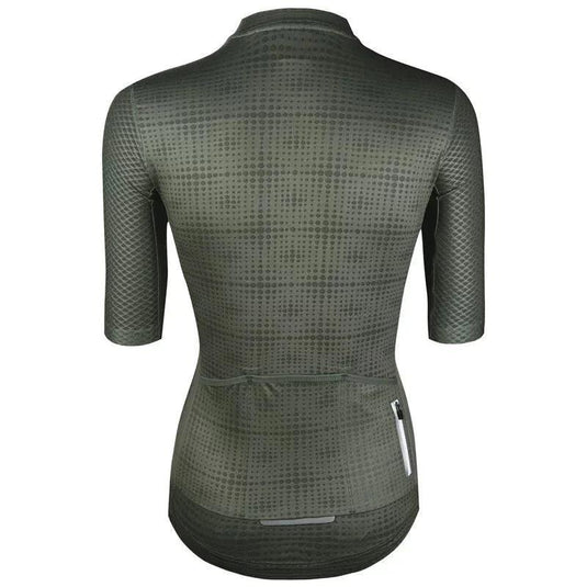 Baisky Womens Cycling Jersey (Purity Army Green) - MADOVERBIKING