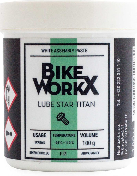 Bikeworkx Titan Screw Assembly Paste 100G