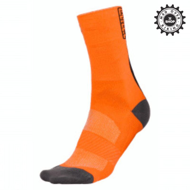 Load image into Gallery viewer, Bioracer Summer Fluo Orange Socks - MADOVERBIKING
