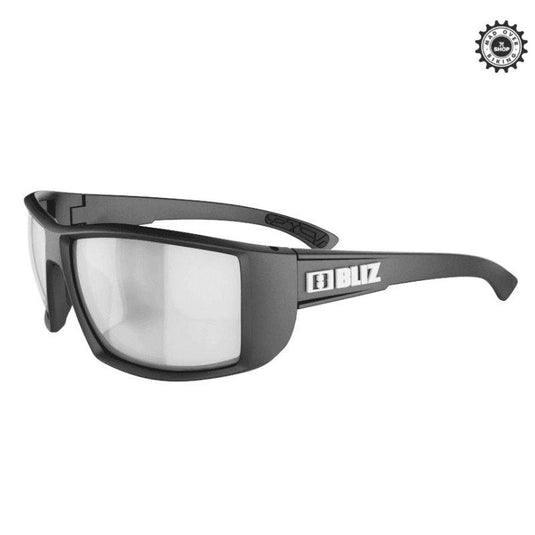 Bliz Drift (Matt Black, Lens: Brown W Silver Mirror, Polarized Lens) - MADOVERBIKING