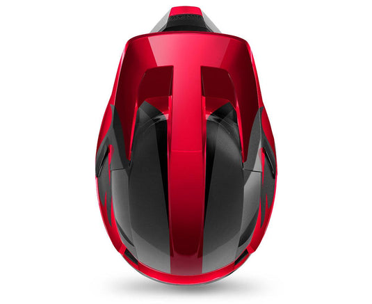 Bluegrass Legit Downhill Cycling Helmet (Black/Red Metallic/Glossy) - MADOVERBIKING