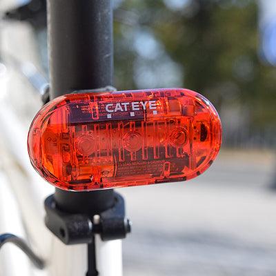 Cateye Combo Front & Back Rear Light Hl-El135N/Omini-3 - MADOVERBIKING