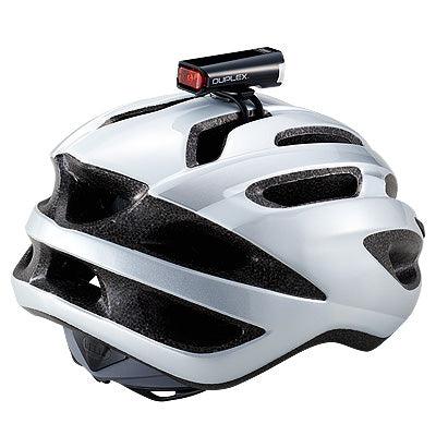 Load image into Gallery viewer, Cateye Helmetlamp Duplex Sl-Ld 400 (External Battery) - MADOVERBIKING
