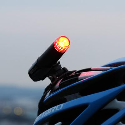 Load image into Gallery viewer, Cateye Helmetlamp Volt 400 Duplex Hl-El 462 Rc-H (Chargable) - MADOVERBIKING
