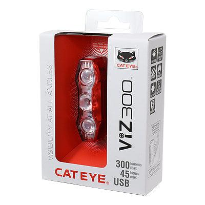 Load image into Gallery viewer, Cateye Rear Light Viz300 Lumen (Tl-LD810) - MADOVERBIKING
