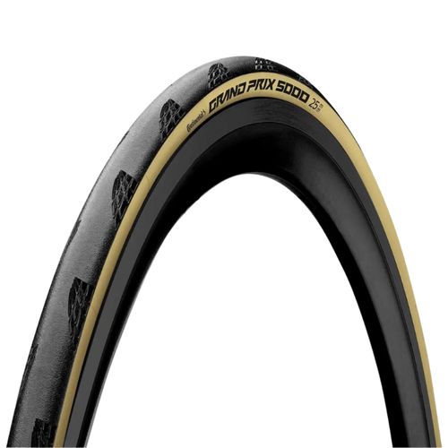 Road Bike Tires | GRAND PRIX 5000 - 700x25/28c (Black/Cream) - MADOVERBIKING -  Continental