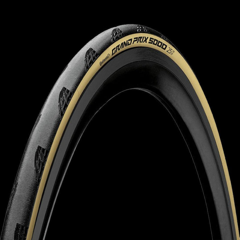 Load image into Gallery viewer, Continental Grand Prix 5000 Road Bike Tire (25mm) - Colour Cream
