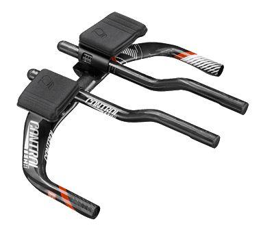 Controltech Time Zone Carbon Aerobar - Black/Red Decal - MADOVERBIKING