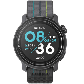 COROS PACE 3 Premium GPS Sport Smartwatch Black Nylon Band with 2 Year Warranty (WPACE3-BLK-N) - MADOVERBIKING