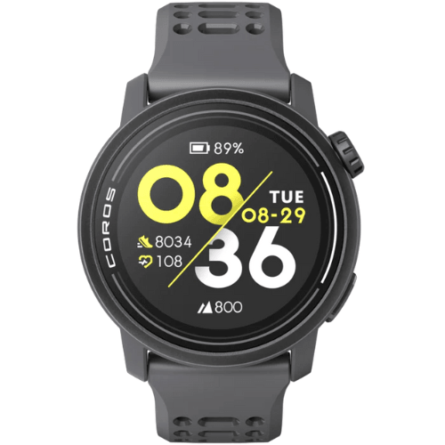 COROS PACE 3 Premium GPS Sport Smartwatch Black Silicone Band with 2 Year Warranty (WPACE3-BLK)