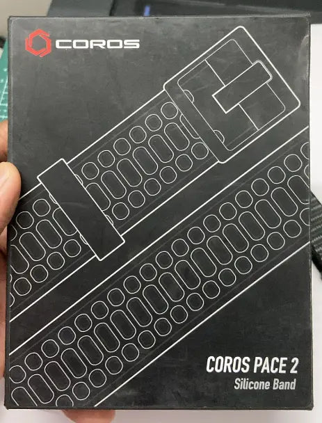 COROS 20MM SILICONE BAND – BLACK/WHITE MADOVERBIKING MADOVERBIKING