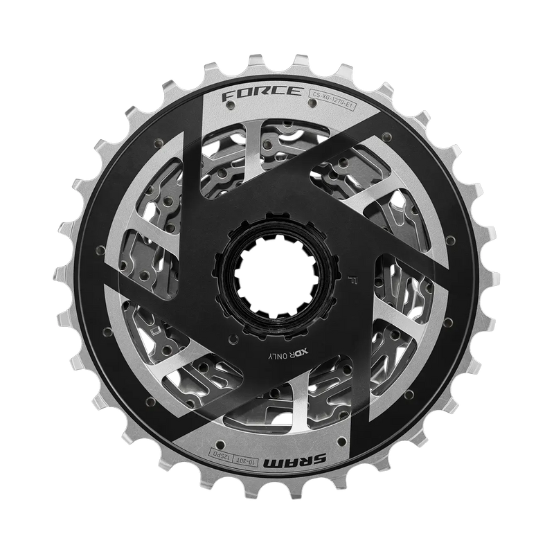 Load image into Gallery viewer, SRAM CASSETTE FORCE E1 XG-1270 E1 10-33 12 SPEED SRAM MADOVERBIKING

