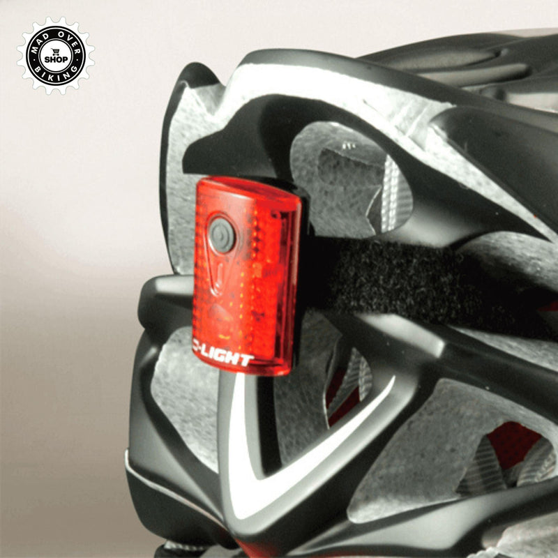 Load image into Gallery viewer, D-Light Cg-211R2 Rechargeable Rear Light/Safety Helmet Light (15 Lumen) - MADOVERBIKING
