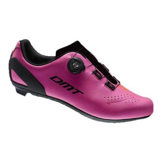 DMT D5 Road Cycling Shoes (Pink Fluo/Black/Orange) - MADOVERBIKING