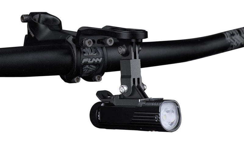 Load image into Gallery viewer, Fenix ALD-10 Bike Light Holder with GoPro Interface - MADOVERBIKING
