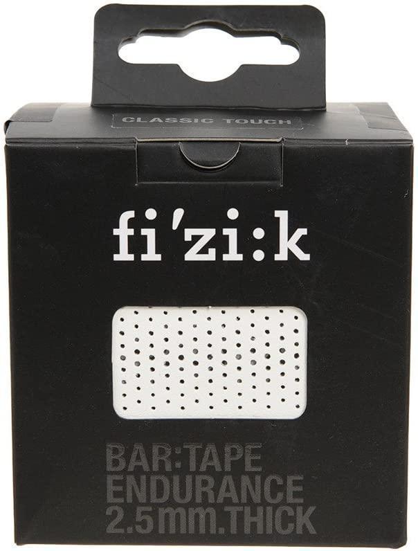 Load image into Gallery viewer, Fizik Bar Tape Performance Classic Touch 3Mm With Fizik Logo (White) - MADOVERBIKING

