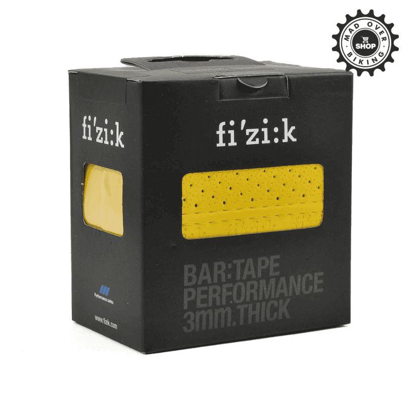 Load image into Gallery viewer, Fizik Bar Tape Performance Classic Touch 3Mm With Fizik Logo (Yellow)
