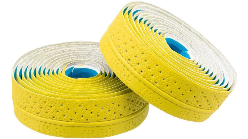 Load image into Gallery viewer, Fizik Bar Tape Performance Classic Touch 3Mm With Fizik Logo (Yellow)
