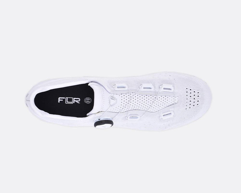 Load image into Gallery viewer, FLR F-11 Knit Road Cycling Shoe (White) - MADOVERBIKING
