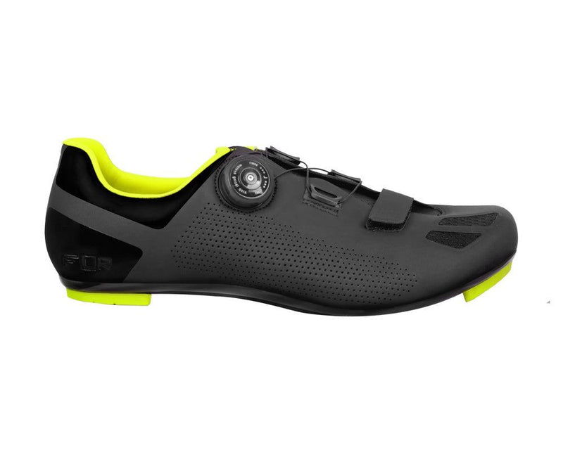 Load image into Gallery viewer, FLR F-11 Road Cycling Shoes (Black Neon Yellow) - MADOVERBIKING
