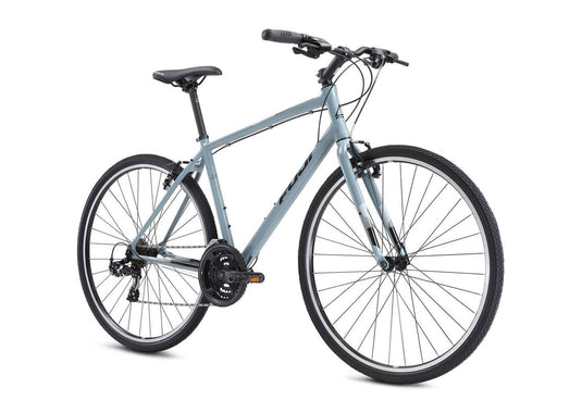 Fuji Absolute 2.1 (Cool Grey) Hybrid Bike - MADOVERBIKING