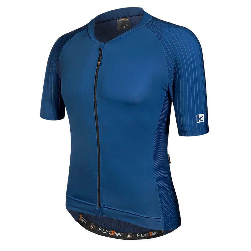 Load image into Gallery viewer, Funkier Men Rocco Elite Short Sleeve Jersey-Blue - MADOVERBIKING
